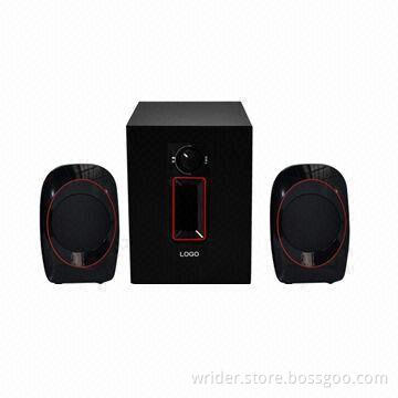 2.1-channel System Speaker with 60Hz to 20kHz Frequency Response